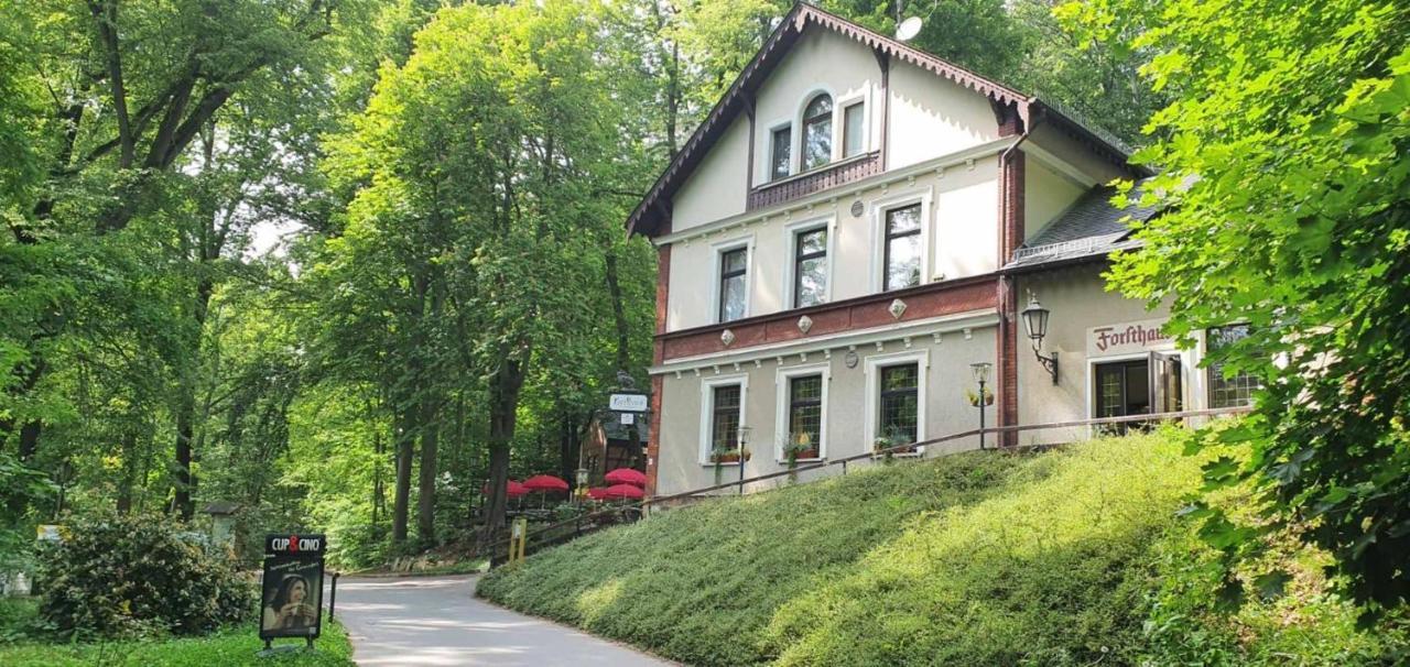 Ferienwohnung Forsthaus Crimmitschau Exterior foto